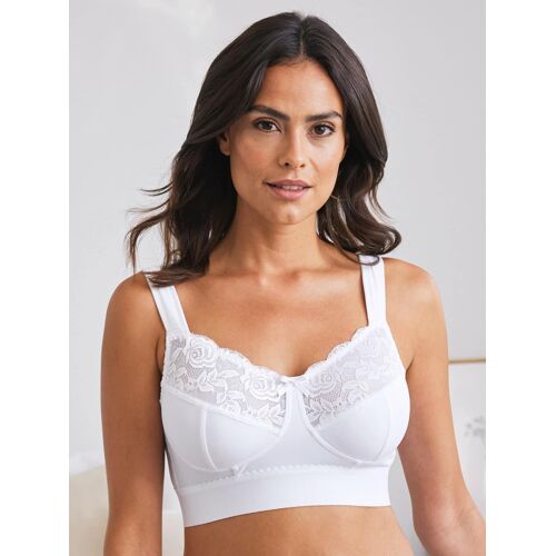 Avena Komfort-BH Softness - Weiß - female - Size: 90F