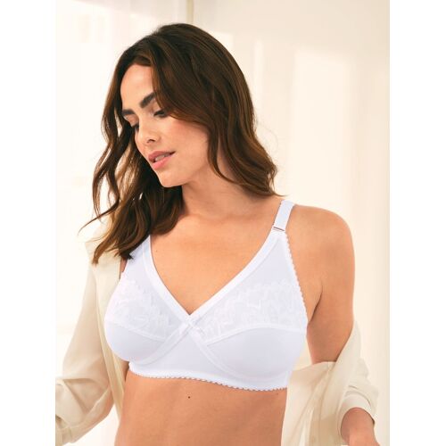 Avena Form-BH Stütz-Kreuz - Weiß - female - Size: 100D
