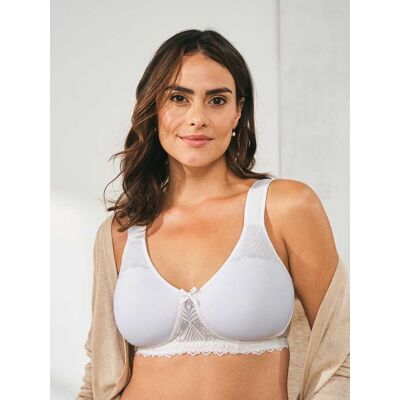 Avena Wohlfühl-BH Soft-Cup - Weiß - female - Size: 90B Avena Wohlfühl-BH Soft-Cup - Weiß - female - Size: 90B
