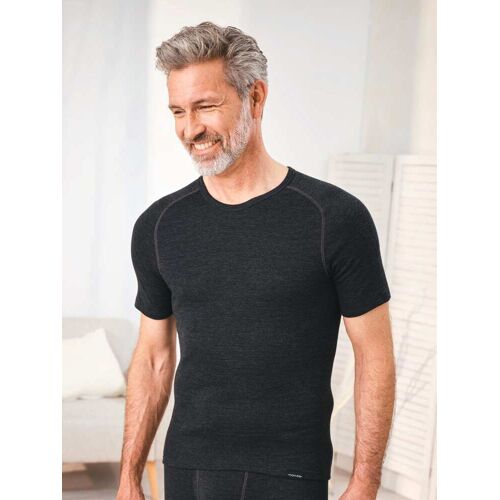 Avena Baumwoll-Thermo Unterhemd - Anthrazit mel. - male - Size: 8(XXL)