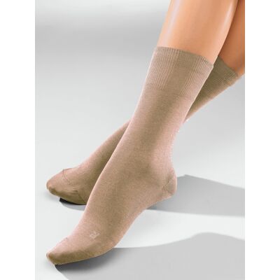 Avena Diabetiker-Socken 2 Paar - Beige - male - Size: 39-41 Avena Diabetiker-Socken 2 Paar - Beige - male - Size: 39-41