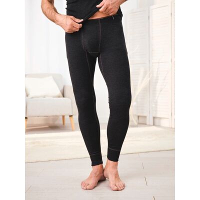 Avena Baumwoll-Thermo Unterhose Lang - Anthrazit mel. - male - Size: 5(M) Avena Baumwoll-Thermo Unterhose Lang - Anthrazit mel. - male - Size: 5(M)