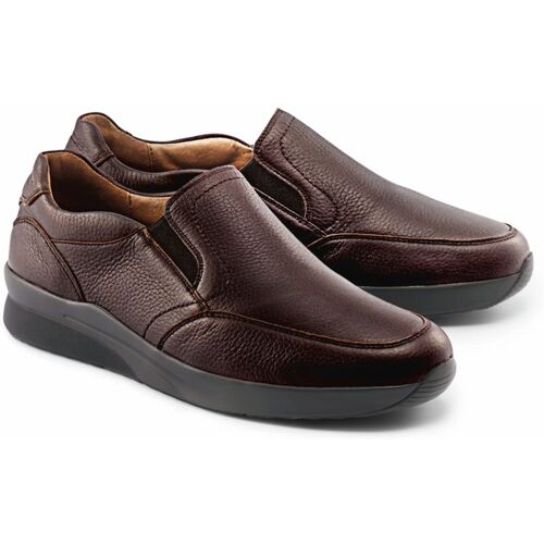 Waldläufer Hirschleder Slipper - Braun - male - Size: 41