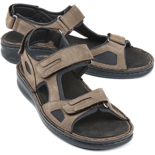 Fidelio Hallux-Trekkingsandale - Schlamm - male - Size: 47