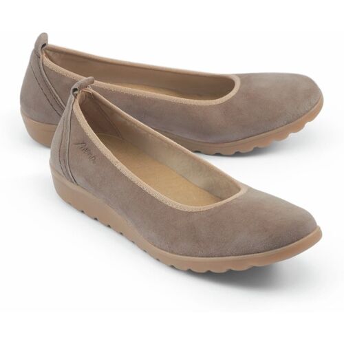 Avena Hallux-Ballerina Supersoft - Taupe - female - Size: 38