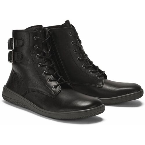 Avena Schnürstiefelette-Naturform - Schwarz - female - Size: 41