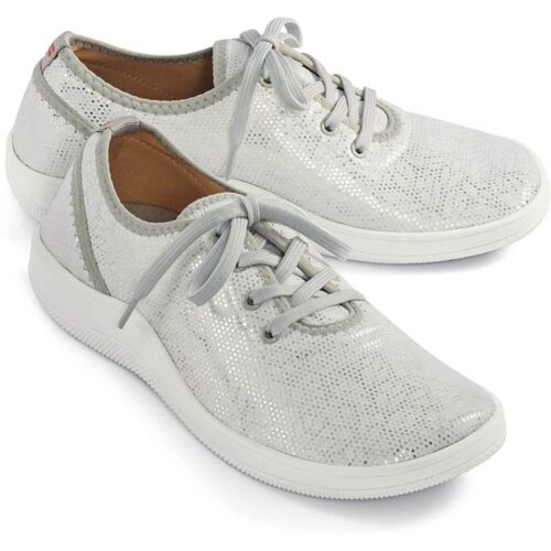 Avena Hallux-Softschnürer Naturform - Weiß-Silber - female - Size: 41