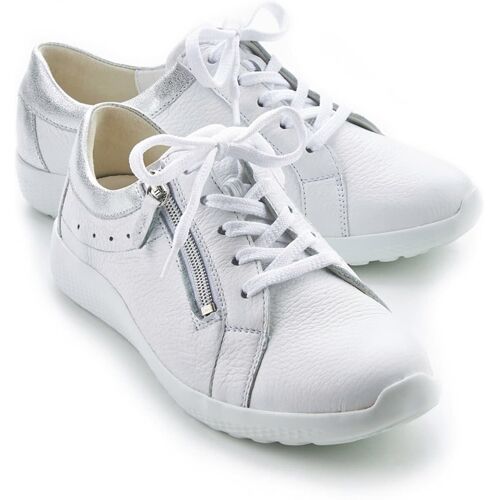 Waldläufer-Schnürer Extraweit - Weiß - female - Size: 40.5