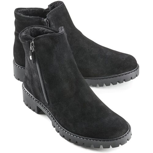 Avena Hallux-Stiefelette Kuschelweich - Schwarz - female - Size: 40
