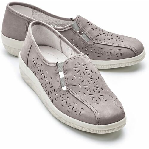 Avena Luftpolster-Bequemslipper - Hellgrau - female - Size: 41