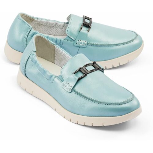 Avena Supersoft-Mokassin - Hellblau - female - Size: 39