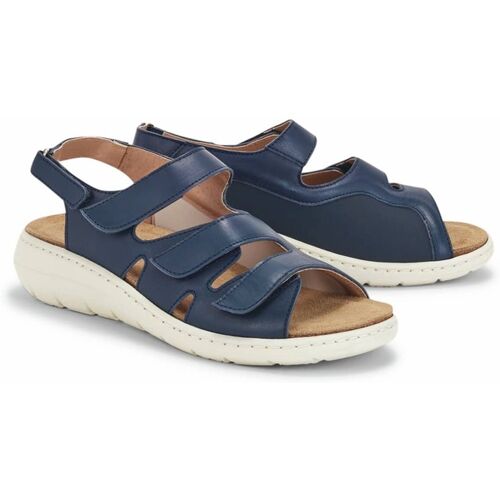 Avena Hallux-Sandale Stretcheinsatz - Marine - female - Size: 42