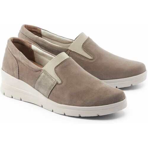 Avena Hallux-Slipper Keilabsatz - Beige - female - Size: 40