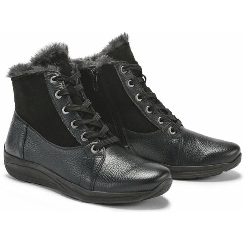 Avena Freizeit-Stiefelette Kuschelwarm - Schwarz - female - Size: 41