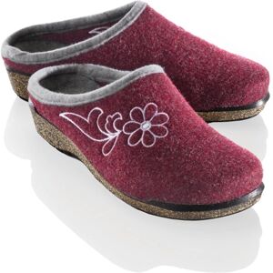 Avena Federleicht-Filz-Pantolette - Bordeaux - female - Size: 41 Avena Federleicht-Filz-Pantolette - Bordeaux - female - Size: 41