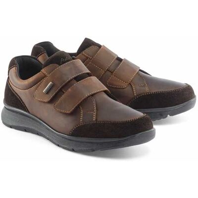 Avena Aquastop Klettsneaker - Braun - male - Size: 41 Avena Aquastop Klettsneaker - Braun - male - Size: 41