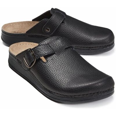 Avena Hallux-Bequem-Pantolette Memory - Schwarz - male - Size: 41 Avena Hallux-Bequem-Pantolette Memory - Schwarz - male - Size: 41