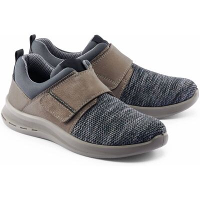Jomos Hallux-Klettsneaker Extraweich - Grau - male - Size: 43 Jomos Hallux-Klettsneaker Extraweich - Grau - male - Size: 43