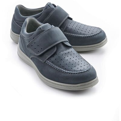 Jomos Bequem-Leicht-Klettschuh - Blau - male - Size: 42 Jomos Bequem-Leicht-Klettschuh - Blau - male - Size: 42