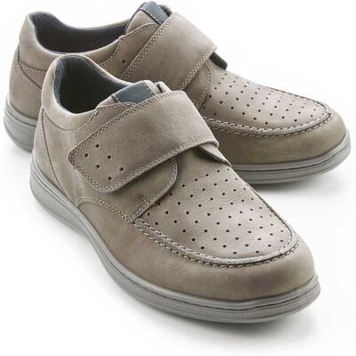 Jomos Bequem-Leicht-Klettschuh - Grau - male - Size: 39 Jomos Bequem-Leicht-Klettschuh - Grau - male - Size: 39