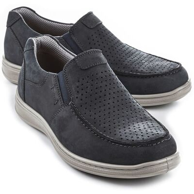 Jomos Dehnzonen-Bequemslipper - Blau - male - Size: 43 Jomos Dehnzonen-Bequemslipper - Blau - male - Size: 43