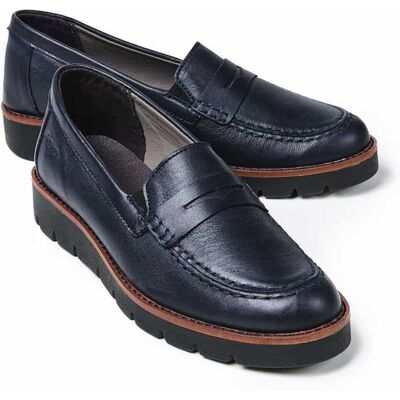 Avena Bequem-Loafer City - Blau - female - Size: 38 Avena Bequem-Loafer City - Blau - female - Size: 38