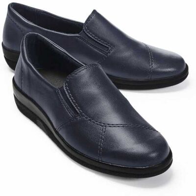 Avena Hallux-Slipper-Thermoleicht - Navy - female - Size: 36 Avena Hallux-Slipper-Thermoleicht - Navy - female - Size: 36