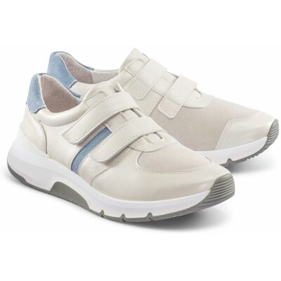 Avena Hallux-Active-Klettsneaker - Weiß-Blau - female - Size: 41 Avena Hallux-Active-Klettsneaker - Weiß-Blau - female - Size: 41