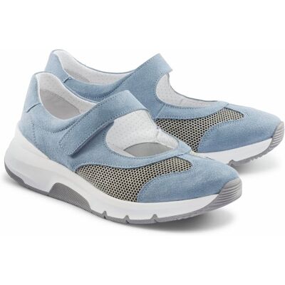 Avena Hallux-Active-Klettballerina - Blau - female - Size: 36 Avena Hallux-Active-Klettballerina - Blau - female - Size: 36