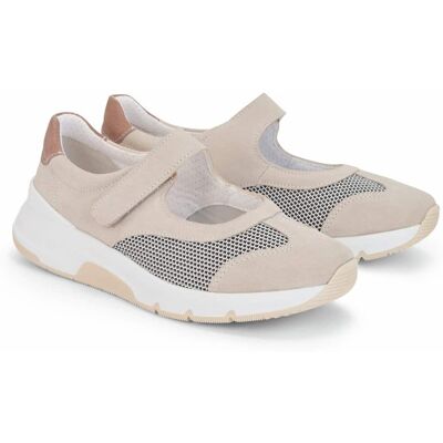 Avena Hallux-Active-Klettballerina - Beige-Rosé - female - Size: 37 Avena Hallux-Active-Klettballerina - Beige-Rosé - female - Size: 37