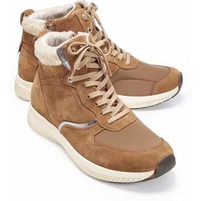 Avena Hallux-Sneaker-Bootie Extraweit - Cognac - female - Size: 41 Avena Hallux-Sneaker-Bootie Extraweit - Cognac - female - Size: 41