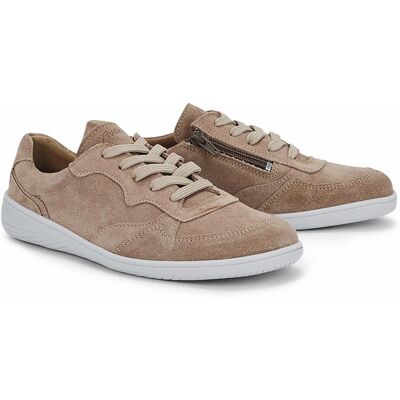 Avena Naturform-Schnürer Velours - Beige - female - Size: 40 Avena Naturform-Schnürer Velours - Beige - female - Size: 40