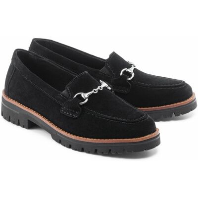 Avena Hallux-Slipper Schrittsicher - Schwarz - female - Size: 37 Avena Hallux-Slipper Schrittsicher - Schwarz - female - Size: 37