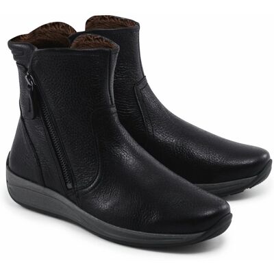 Avena Hirschleder-Bootie Warmfutter - Schwarz - female - Size: 41 Avena Hirschleder-Bootie Warmfutter - Schwarz - female - Size: 41