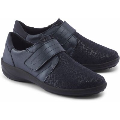 Avena Hallux-Klettslipper Supersoft - Blau - female - Size: 37 Avena Hallux-Klettslipper Supersoft - Blau - female - Size: 37
