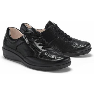 Avena Hallux-Schnürer Klassik - Schwarz - female - Size: 39 Avena Hallux-Schnürer Klassik - Schwarz - female - Size: 39