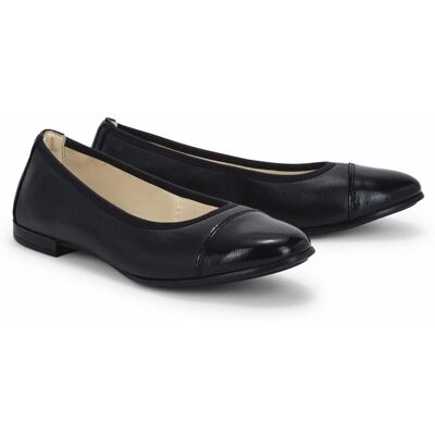 Avena Hallux-Ballerina Coco - Schwarz - female - Size: 39 Avena Hallux-Ballerina Coco - Schwarz - female - Size: 39