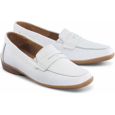 Avena Hirschleder-Slipper-Supersoft - Weiß - female - Size: 39 Avena Hirschleder-Slipper-Supersoft - Weiß - female - Size: 39