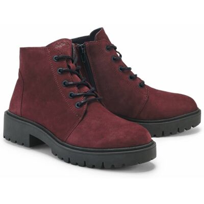 Avena Hallux-Stiefelette Trittsicher - Weinrot - female - Size: 41 Avena Hallux-Stiefelette Trittsicher - Weinrot - female - Size: 41