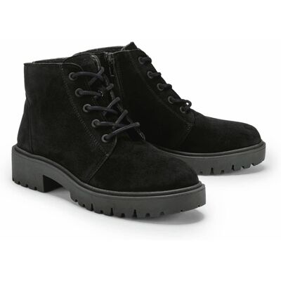 Avena Hallux-Stiefelette Trittsicher - Schwarz - female - Size: 37 Avena Hallux-Stiefelette Trittsicher - Schwarz - female - Size: 37