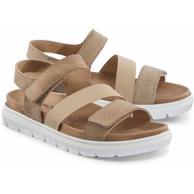 Avena Hallux-Klettsandale Supersoft - Beige - female - Size: 36 Avena Hallux-Klettsandale Supersoft - Beige - female - Size: 36