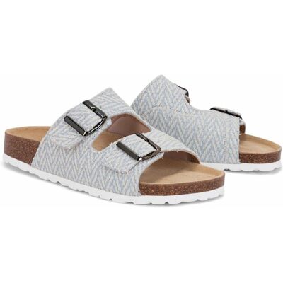 Avena Hallux-Pantolette Naturform - Hellblau - female - Size: 36 Avena Hallux-Pantolette Naturform - Hellblau - female - Size: 36