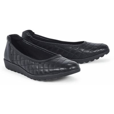 Avena Hallux-Ballerina Karopolsterung - Schwarz - female - Size: 40 Avena Hallux-Ballerina Karopolsterung - Schwarz - female - Size: 40