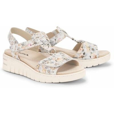 Avena Klett-Sandale T-Spange - Multicolor - female - Size: 37 Avena Klett-Sandale T-Spange - Multicolor - female - Size: 37
