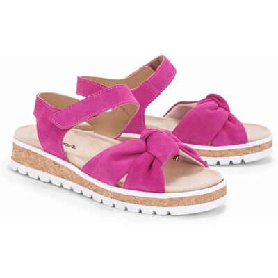Avena Hallux-Sandale Softschleife - Pink - female - Size: 38 Avena Hallux-Sandale Softschleife - Pink - female - Size: 38