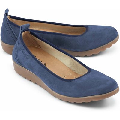 Avena Hallux-Ballerina Supersoft - Blau - female - Size: 39 Avena Hallux-Ballerina Supersoft - Blau - female - Size: 39