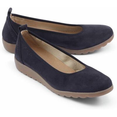 Avena Hallux-Ballerina Supersoft - Marine - female - Size: 39 Avena Hallux-Ballerina Supersoft - Marine - female - Size: 39