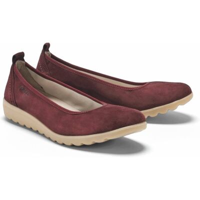 Avena Hallux-Ballerina Supersoft - Weinrot - female - Size: 39 Avena Hallux-Ballerina Supersoft - Weinrot - female - Size: 39