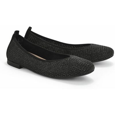 Avena Ballerina-Sommerleicht - Schwarz - female - Size: 39 Avena Ballerina-Sommerleicht - Schwarz - female - Size: 39