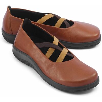 Avena Freizeit Ballerina Naturform - Cappuccino - female - Size: 39 Avena Freizeit Ballerina Naturform - Cappuccino - female - Size: 39